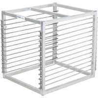 Channel RIW-13 13 Pan Aluminum End Load 25" x 20 1/2" x 23" Sheet / Bun Pan Rack for Reach-Ins - Assembled