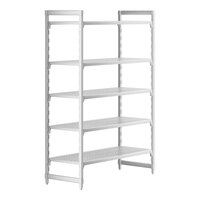 Cambro CPU246084V5PKG Camshelving® Premium Shelving Unit with 5 Vented Shelves 24" x 60" x 84"