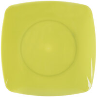 Fineline 1506-GRN Renaissance 5 1/2" Green Square Dessert Plate - 120/Case