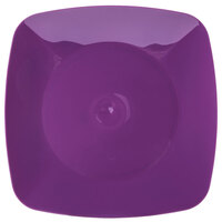 Fineline 1508-PRP Renaissance 7 1/2" Purple Square Salad Plate - 120/Case