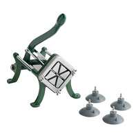 Choice Food Prep 6 Wedge French Fry Cutter with Suction Feet