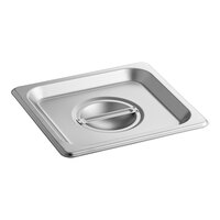 Choice 1/6 Size Stainless Steel Solid Steam Table / Hotel Pan Cover