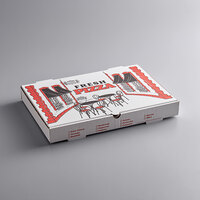 Choice 17" x 12" White Corrugated Pizza Box - 50/Case