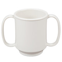 GET SN-103-IV 8 oz. Ivory Tritan™ Plastic Two Handle Mug - 24/Case