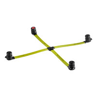 Flat Tech FPB5030A05 22 1/2" x 21" Yellow Table Pad