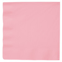 Creative Converting 59158B Classic Pink 3-Ply Paper Dinner Napkin - 25/Pack