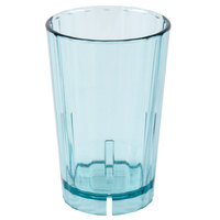 Cambro HT12CW196 Camwear Huntington 12 oz. Azure Blue Customizable Polycarbonate Short Tumbler - 36/Case