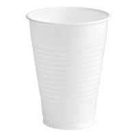 Creative Converting 28000071 12 oz. White Plastic Cup - 20/Pack