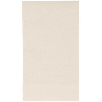 Creative Converting 95161 Ivory 3-Ply Guest Towel / Buffet Napkin - 16/Pack