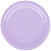 Creative Converting 79193B 7" Luscious Lavender Purple Paper Plate - 24/Pack