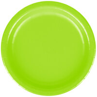 Creative Converting 793123B 7" Fresh Lime Green Paper Plate - 24/Pack