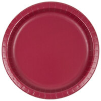 Creative Converting 503122B 10" Burgundy Paper Plate - 24/Pack