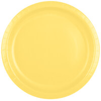 Creative Converting 50102B 10" Mimosa Yellow Paper Plate - 24/Pack