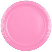 Creative Converting 503042B 10" Candy Pink Paper Plate - 24/Pack