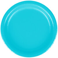 Creative Converting 791039B 7" Bermuda Blue Paper Plate - 24/Pack