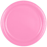 Creative Converting 473042B 9" Candy Pink Paper Plate - 24/Pack