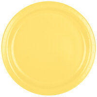 Creative Converting 47102B 9" Mimosa Yellow Paper Plate - 24/Pack