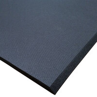 Cactus Mat 2200R-C2 Cloud-Runner 2' x 75' Black Grease-Proof Rubber Runner Mat Roll - 3/4" Thick