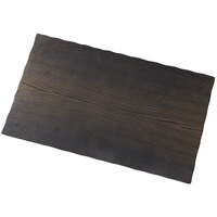 American Metalcraft MPLW 20 7/8" x 12 1/2" Walnut Melamine Serving Board