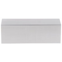 American Metalcraft SSR12 12" x 4" x 4" Stainless Steel Rectangular Riser