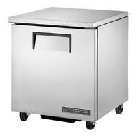 True TUC-27F-LP-HC LH 27 5/8" Low Profile Undercounter Freezer with Left-Hinged Door