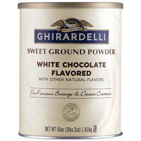 Ghirardelli 3.12 lb. Sweet Ground White Chocolate Flavored Powder