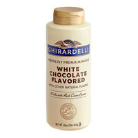 Ghirardelli White Chocolate Flavoring Sauce 12 fl. oz. (16 oz.)