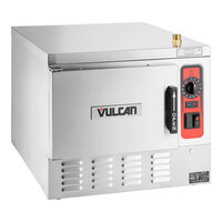 Vulcan C24EA3-1100 PLUS 3 Pan Electric Countertop Convection Steamer with Basic Controls - 208V, 8.5 kW