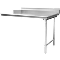 Eagle Group CDTR-30-16/3 30" Right Side 16 Gauge 304 Series Stainless Steel Clean Dish Table