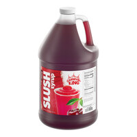 Carnival King 1 Gallon Cherry Slushy 5:1 Concentrate - 4/Case