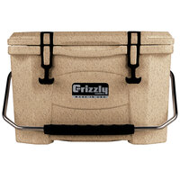 Grizzly Cooler 20 Qt. Sandstone Extreme Outdoor Merchandiser / Cooler
