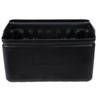 Cambro BC331KDSH110 2.5 Gallon Black Silverware Holder