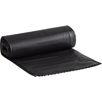 Lavex Li'l Herc 20-30 Gallon 0.9 Mil 30" x 36" Low Density Medium-Duty Black Trash Bag Can Liner - 250/Case