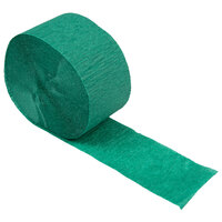 Creative Converting 071071 81' Hunter Green Streamer Paper - 12/Case