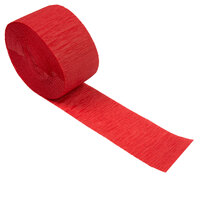 Creative Converting 071031 81' Classic Red Streamer Paper - 12/Case