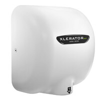 Excel XL-BW-ECO 208/277 XLERATOReco® White Thermoset Resin Energy Efficient No Heat Hand Dryer - 208/277V, 500W