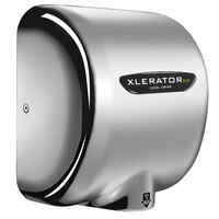 Excel XL-C-ECO 208/277 XLERATOReco® Chrome Plated Cover Energy Efficient No Heat Hand Dryer - 208/277V, 500W