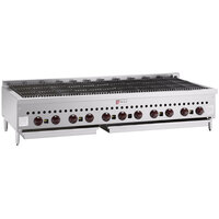 Wolf SCB60-LP Liquid Propane Low Profile 60" Radiant Gas Charbroiler - 159,500 BTU