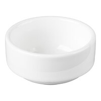 10 Strawberry Street RPM-RAMK Ricard 1.5 oz. White Porcelain Stackable Ramekin - 48/Case