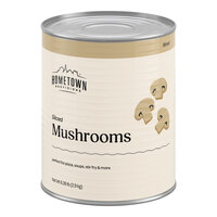 Hometown Provisions #10 Can Sliced Mushrooms - 6/Case