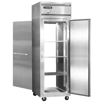 Continental Refrigerator 1F-SA-PT 26" Solid Door Pass-Through Freezer - 20 Cu. Ft.