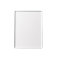 Cambro 1520D531 15" x 20" Galaxy Antique Parchment Silver Patterned Fiberglass Dietary Tray - 12/Case