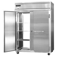 Continental Refrigerator 2FENSSPT 57" Solid Door Extra Wide Pass-Through Freezer - 50 Cu. Ft.