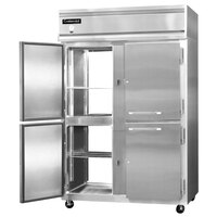 Continental Refrigerator 2FNSSPTHD 52" Half Door Pass-Through Freezer - 48 Cu. Ft.