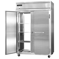 Continental Refrigerator 2FNSSPT 52" Solid Door Pass-Through Freezer - 48 Cu. Ft.