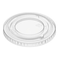Choice 3.25-5 oz. Clear Plastic Lid - 50/Pack