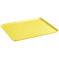 Cambro 2025MT145 20" x 25" Yellow Fiberglass Market Tray