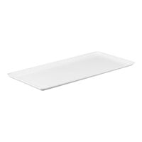 MFG Tray 338001 1537 12 1/2" x 27" White Fiberglass Supreme Display Tray