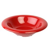 Thunder Group CR5712PR Pure Red 15 oz. Melamine Soup Bowl - 12/Pack