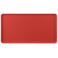 MFG Tray 337001 1201 12 1/2" x 24" Red Fiberglass Supreme Display Tray